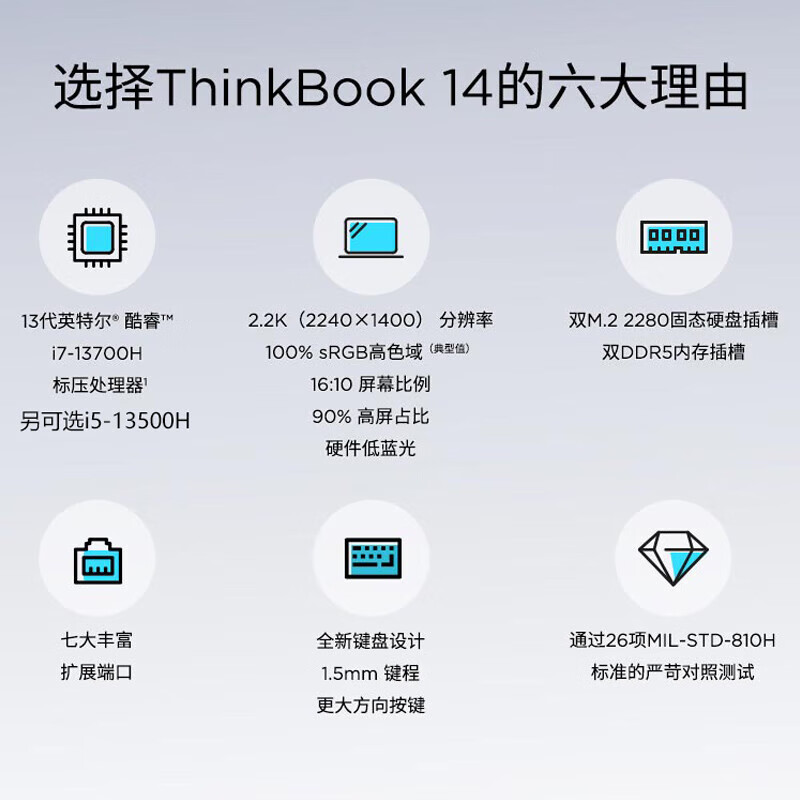 ThinkPad联想 ThinkBook14/16 2023款13代标压小新款高清高色域轻薄游戏本学习办公笔记本电脑 14英寸 i5-13500H 2.2K高色域屏 标配版和戴尔latitude想要便携性哪个选择更合适？在多个维度中哪个更加出色？